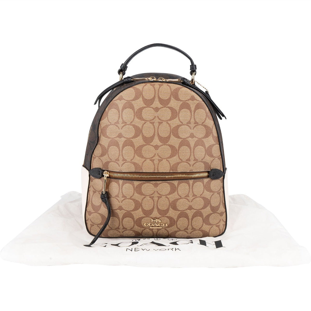 Coach Monogram Signature Canvas Charlie Backpack