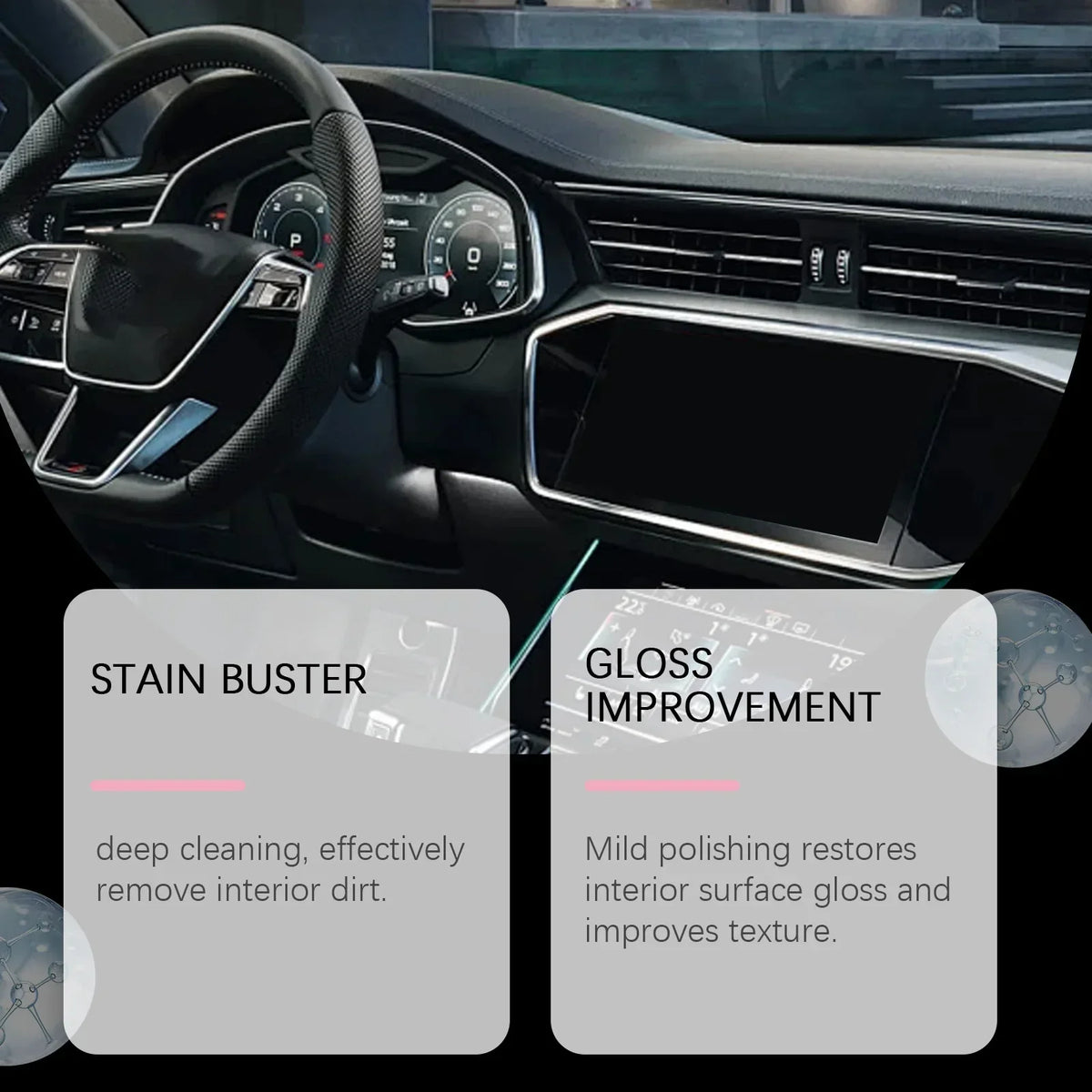Car Plastic Restorer – Back to Black Gloss Interior Polish & Repair Coating