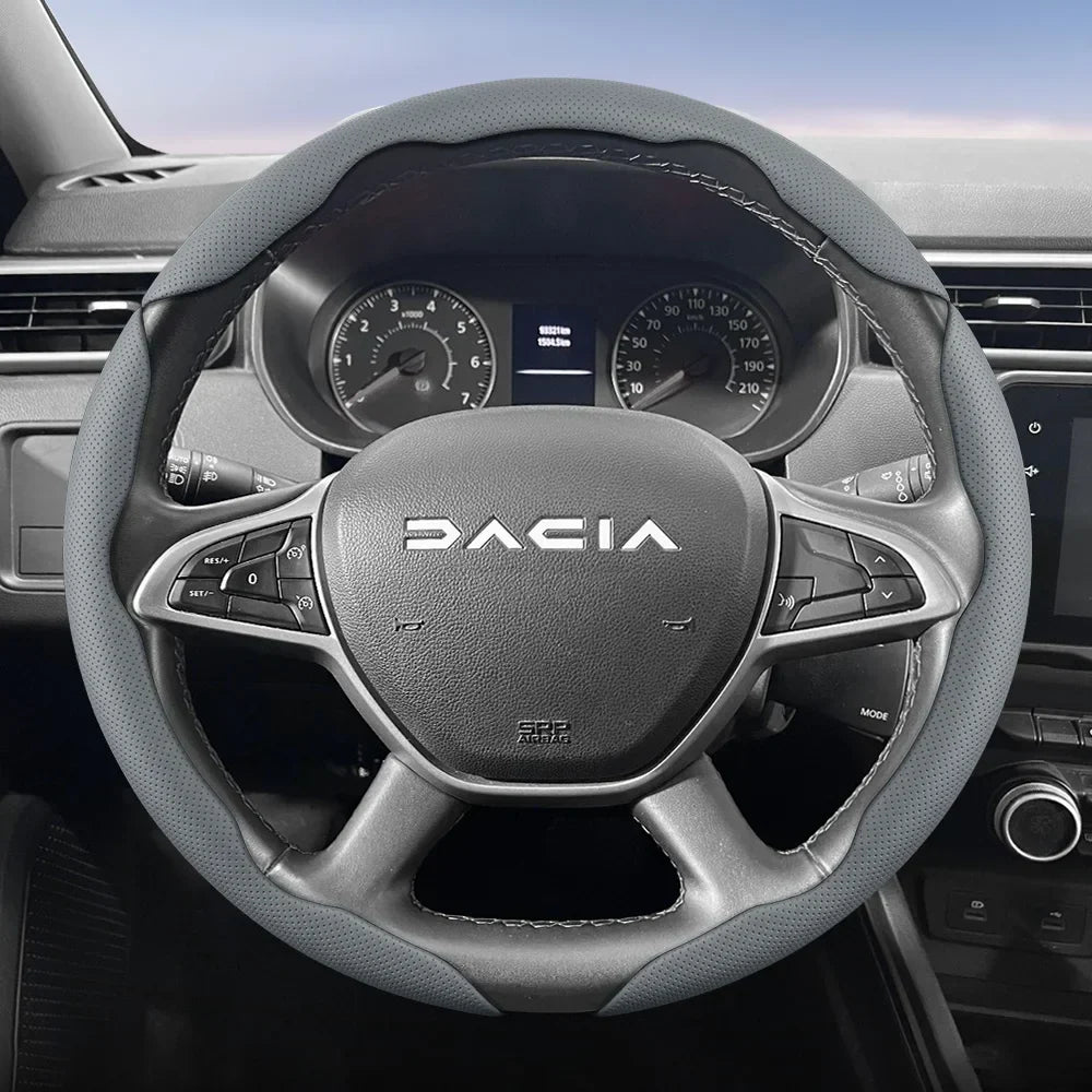 Dacia Breathable Leather Steering Wheel Cover