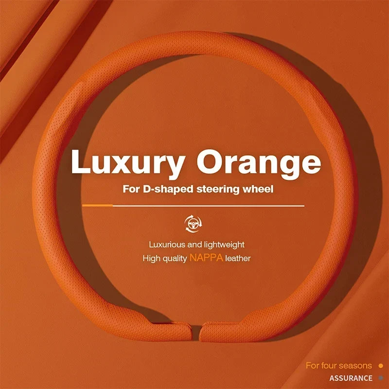 Genesis Nappa Leather Steering Wheel Cover